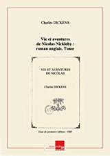Afficher "Vie et aventures de Nicolas Nickleby"
